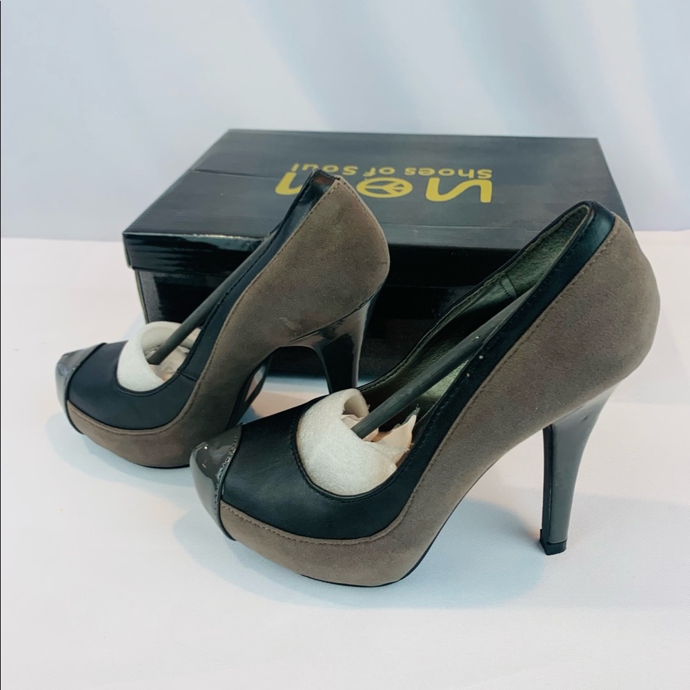 Brand New Black & Gray Women’s Heels